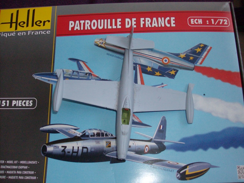 REPUBLIC F 84 G THUNDERJET Patrouille de France Réf 80399 [Terminé VMD] - Page 2 Hpim3324
