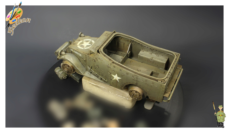 U.S. M3A1 « White scout Car » 1/35 de la marque HobbyBoss M3a1_p17