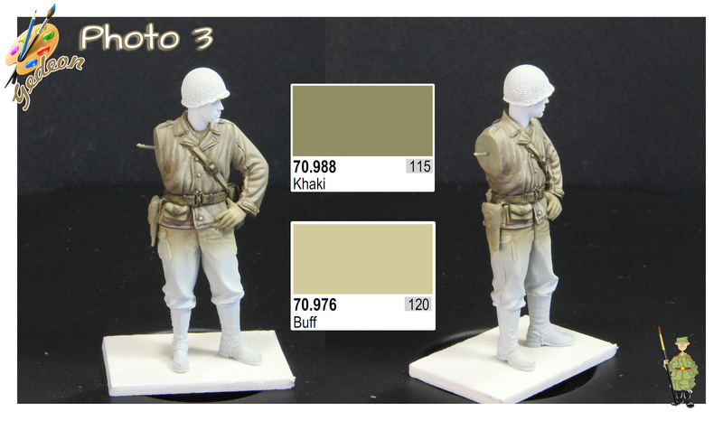 Sergent US WWII (44-45) de la marque DRAGON au 1/35ème (réf :6653) Phase414