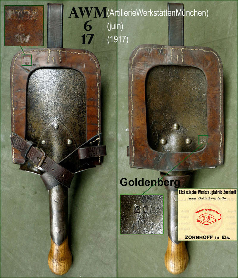 Pelle Allemande modèle 1917 servant de MG08/15  419