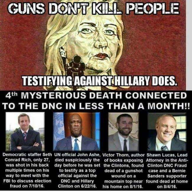 "Hillary Kills" meme all over social media  Img_6815