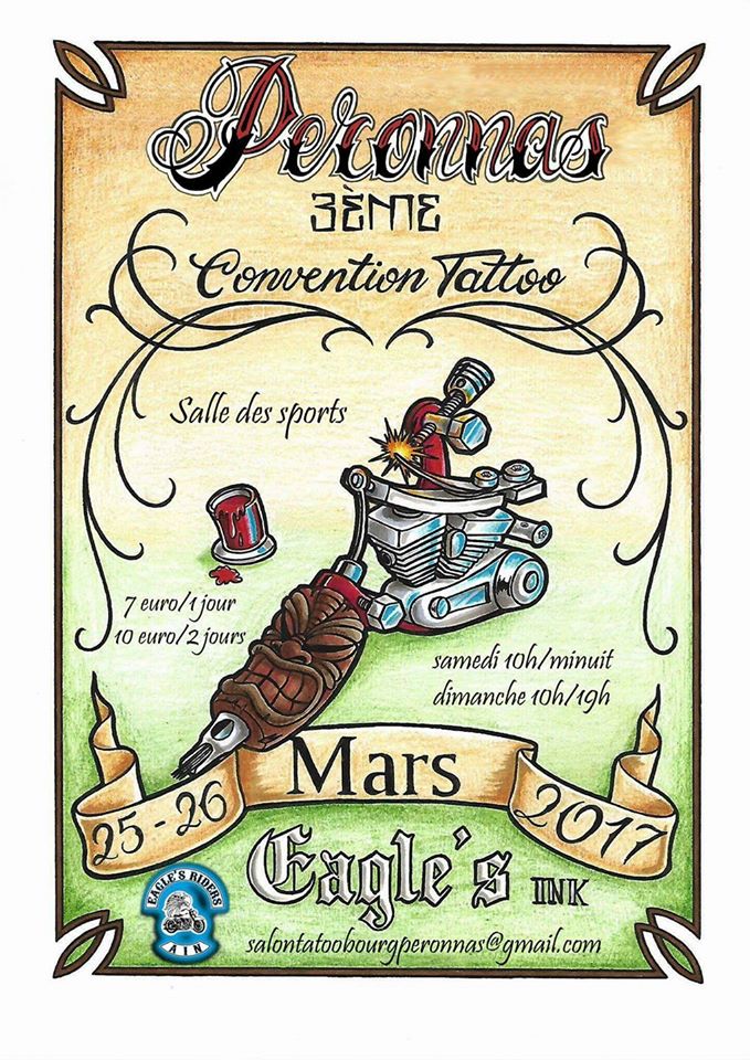 3éme Convention tatoo à PERONNAS (près de Bourg en Bresse) Conven10