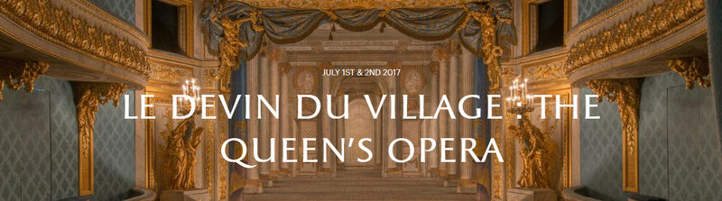 Le Devin du Village performed on Marie Antoinette's stage ! Zossun10