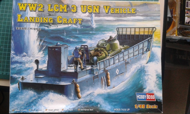 6 Juin 1944 - Au large d'Utah Beach - LCM(3) (Hobby Boss - 1/48e) 20170368