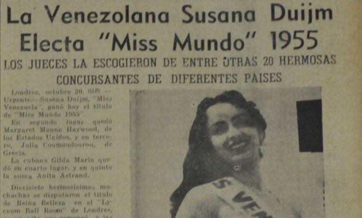 susana duijm, miss world 1955. † - Página 2 Susana15