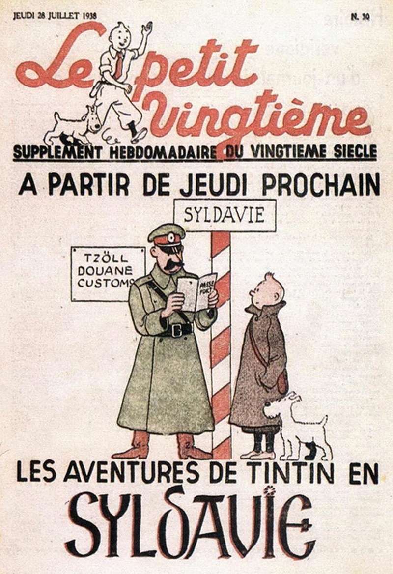 La grande histoire des aventures de Tintin. - Page 25 28_jui10