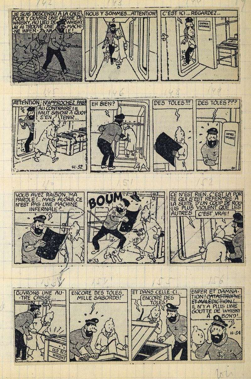 La grande histoire des aventures de Tintin. - Page 19 Cahier11