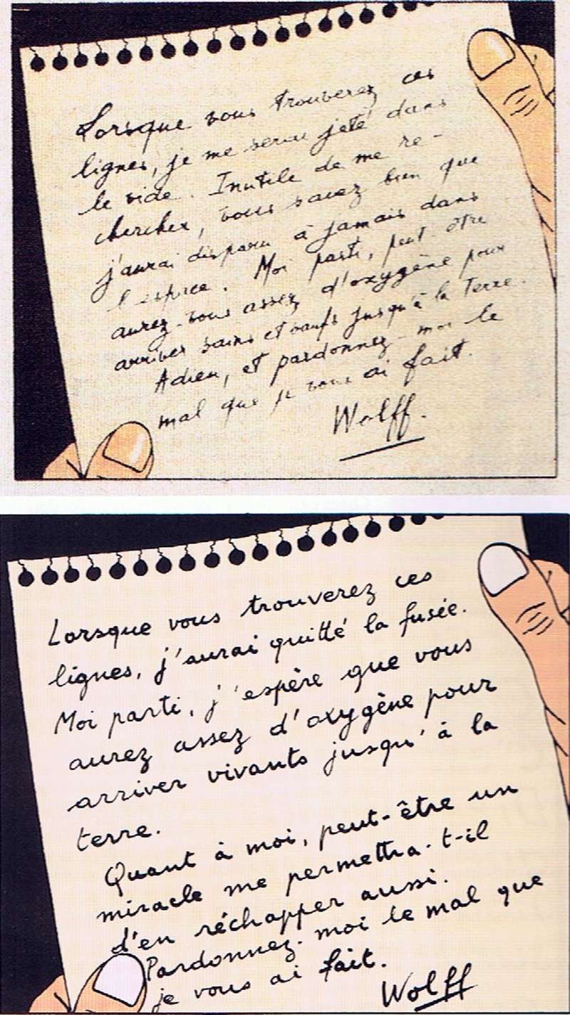 La grande histoire des aventures de Tintin. - Page 11 Lettre11