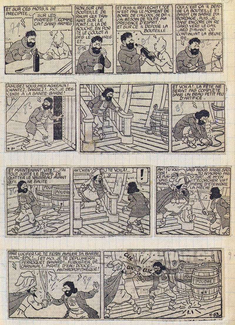 La grande histoire des aventures de Tintin. - Page 20 Montag11