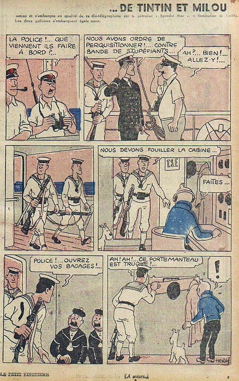 La grande histoire des aventures de Tintin. - Page 14 P911