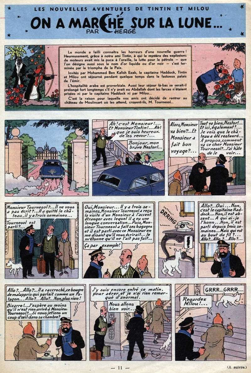 La grande histoire des aventures de Tintin. - Page 11 Page1110