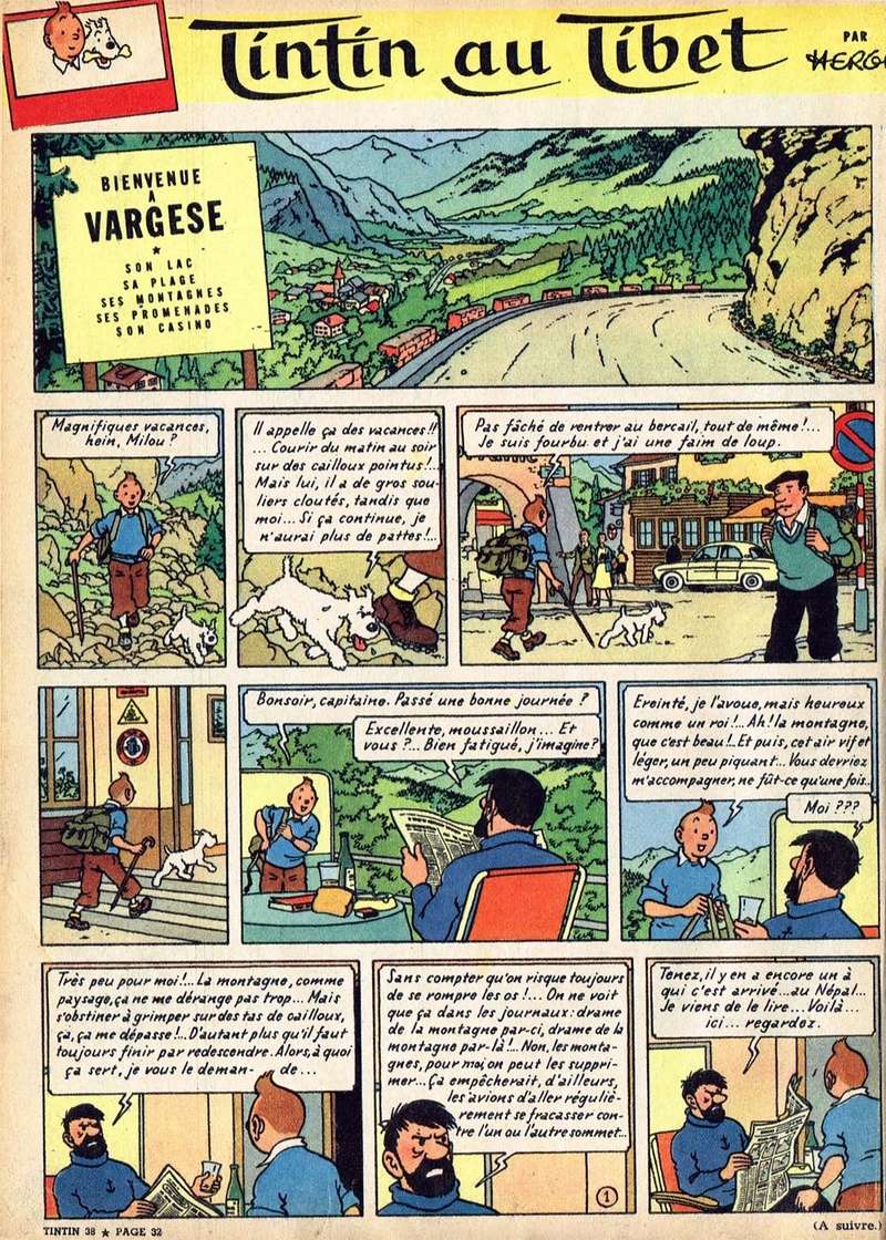 La grande histoire des aventures de Tintin. - Page 7 Page3210