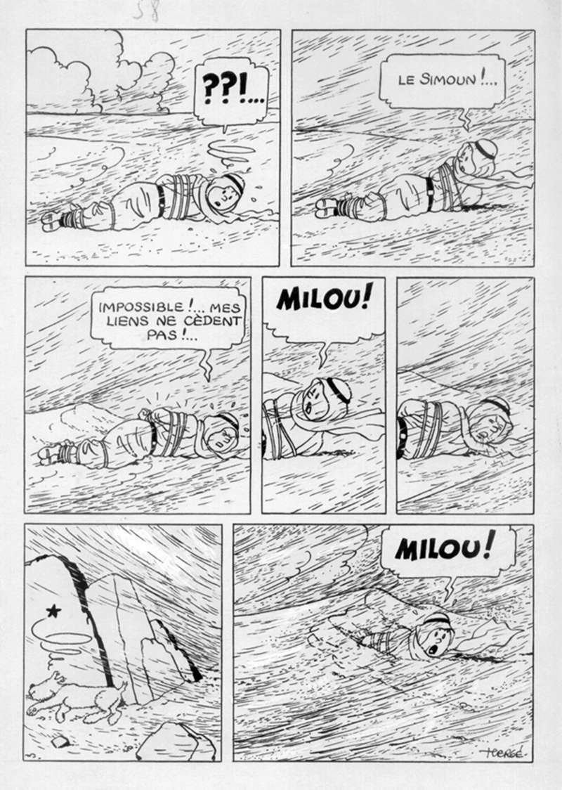 La grande histoire des aventures de Tintin. - Page 13 Page5811