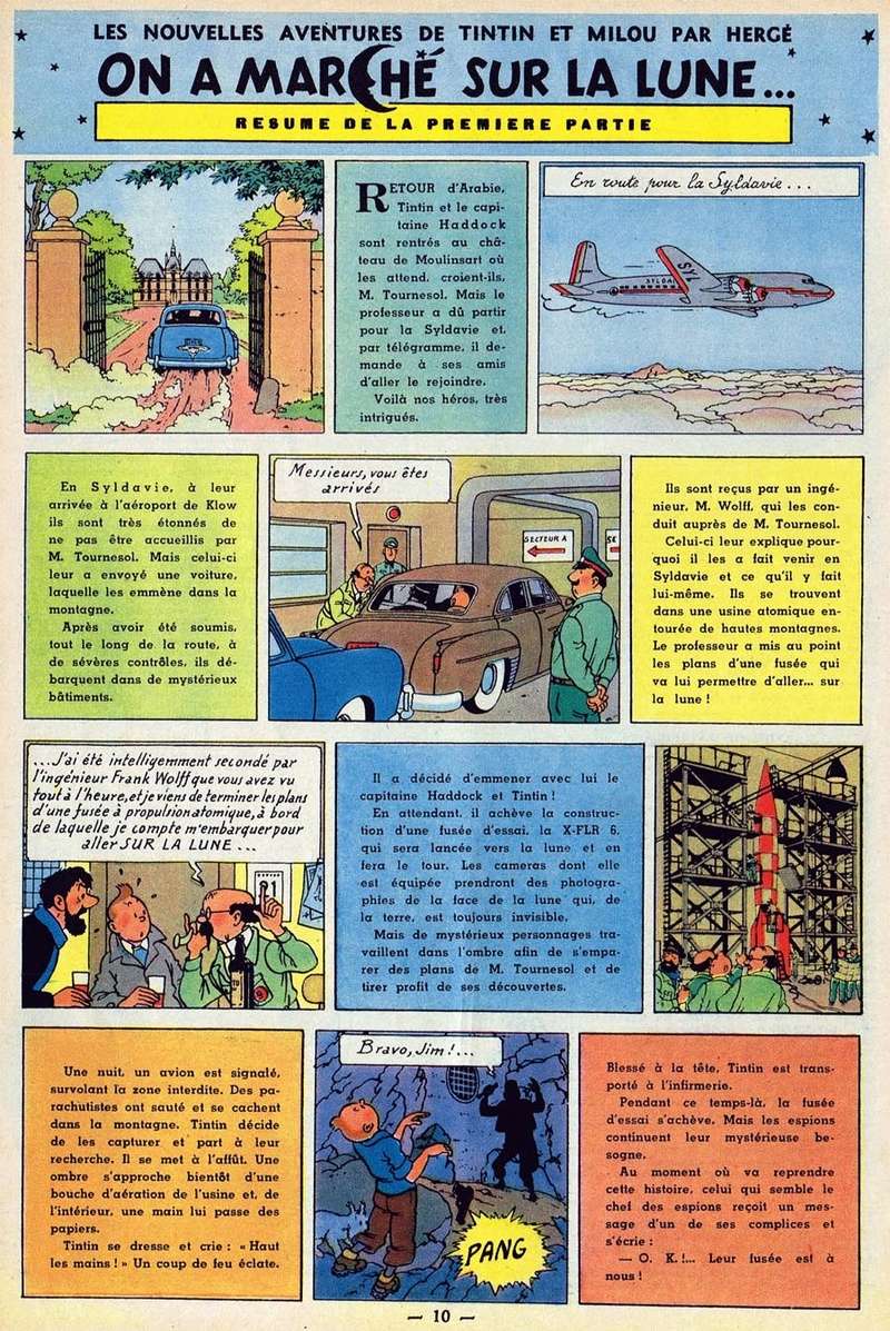 La grande histoire des aventures de Tintin. - Page 10 Page_110