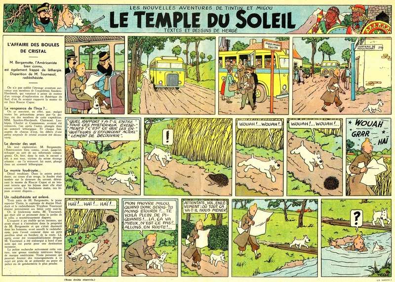 La grande histoire des aventures de Tintin. - Page 17 Page_118