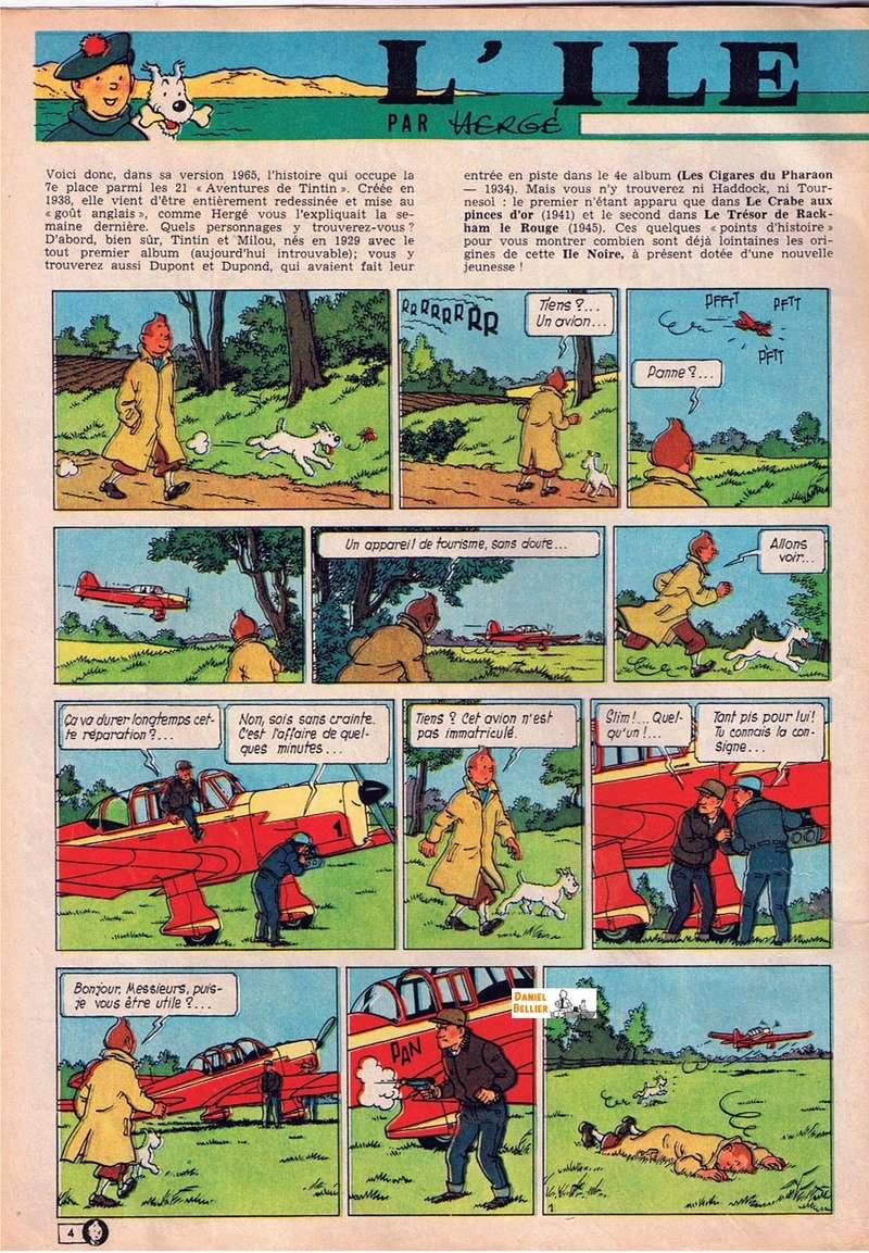 La grande histoire des aventures de Tintin. - Page 27 Page_119