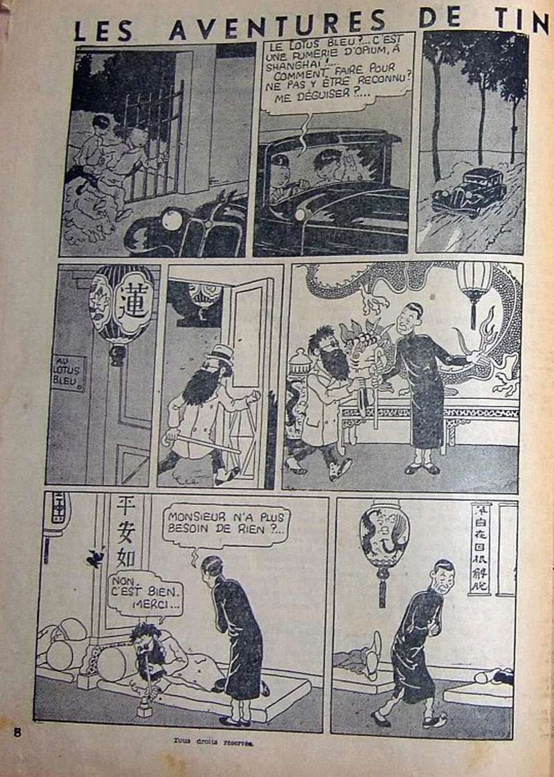 La grande histoire des aventures de Tintin. - Page 32 Page_128