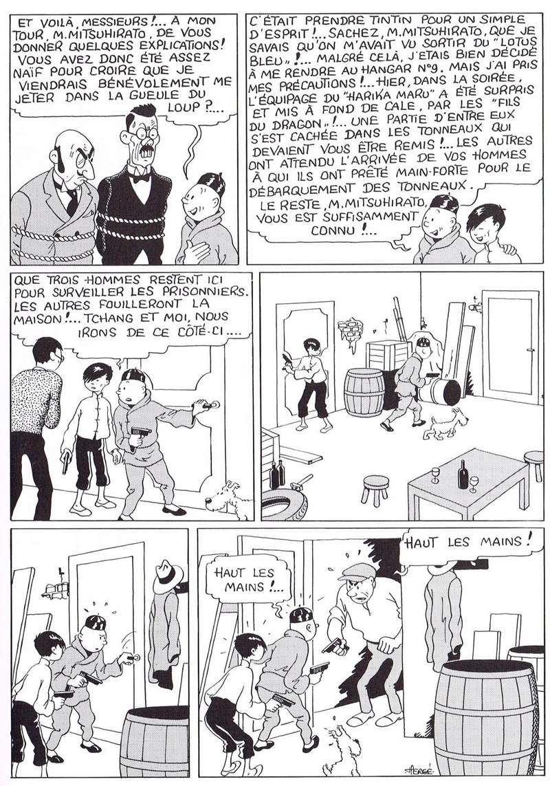La grande histoire des aventures de Tintin. - Page 32 Page_129