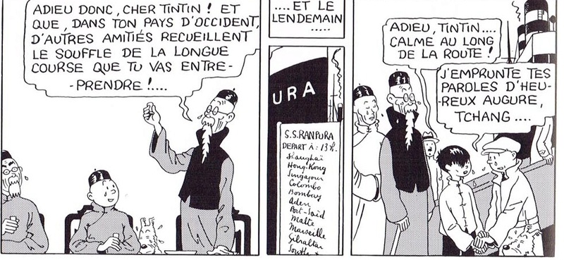 La grande histoire des aventures de Tintin. - Page 32 Page_134