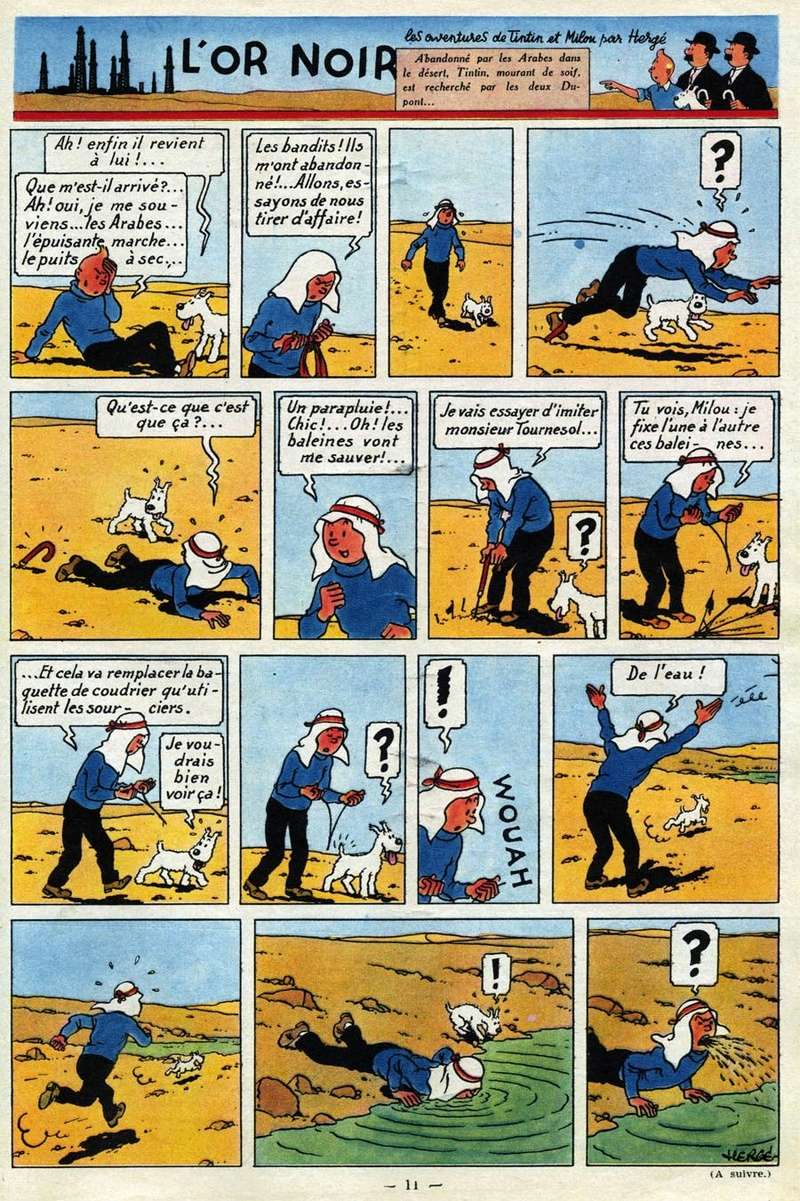 La grande histoire des aventures de Tintin. - Page 13 Page_214