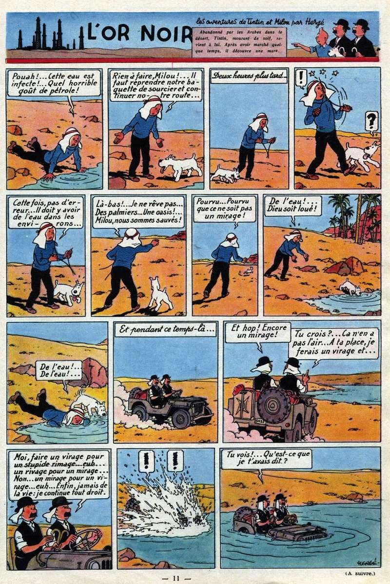 La grande histoire des aventures de Tintin. - Page 13 Page_215