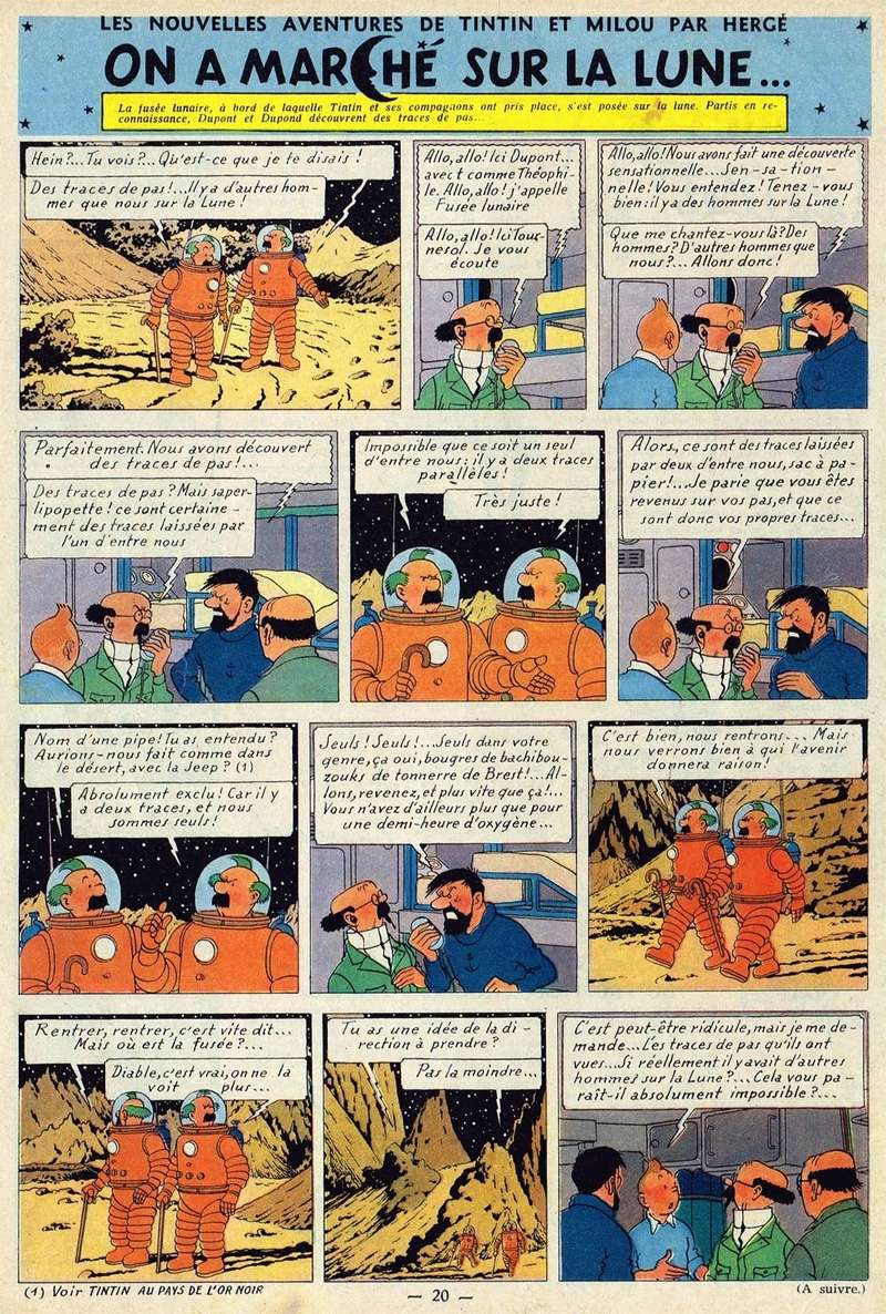 La grande histoire des aventures de Tintin. - Page 10 Page_814