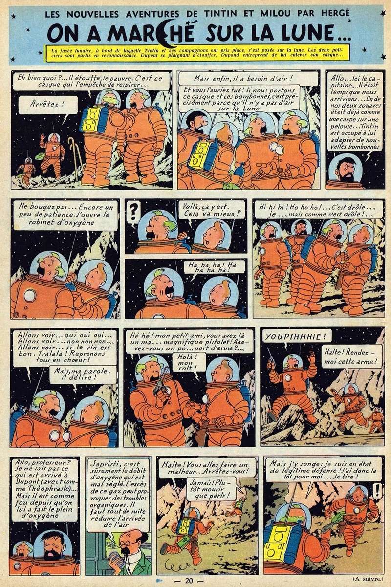 La grande histoire des aventures de Tintin. - Page 10 Page_815