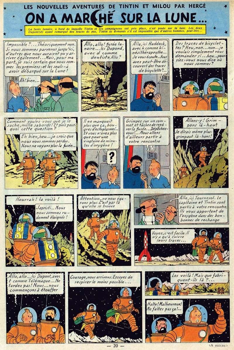 La grande histoire des aventures de Tintin. - Page 10 Page_816