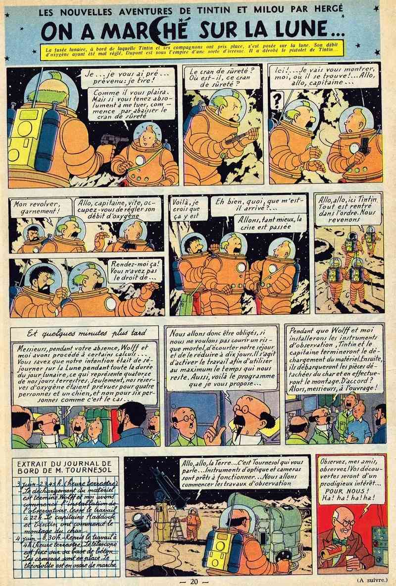 La grande histoire des aventures de Tintin. - Page 10 Page_817