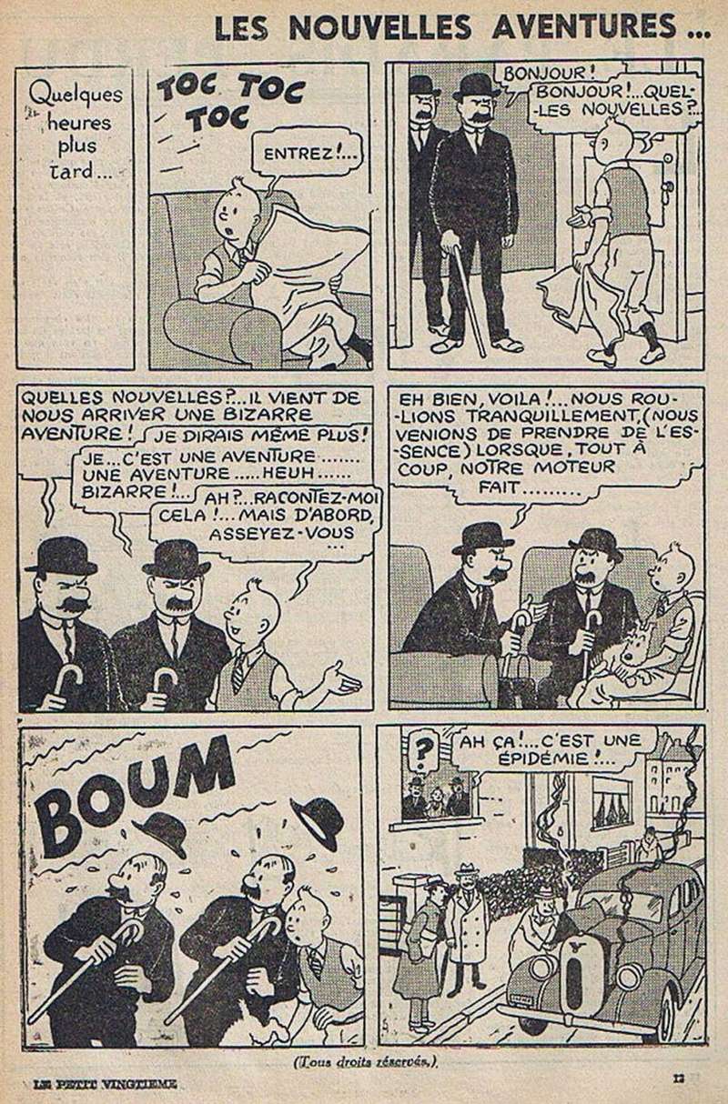 La grande histoire des aventures de Tintin. - Page 13 Petit_11