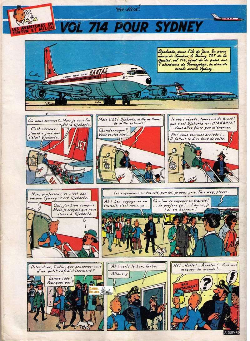La grande histoire des aventures de Tintin. - Page 11 Vol_7110