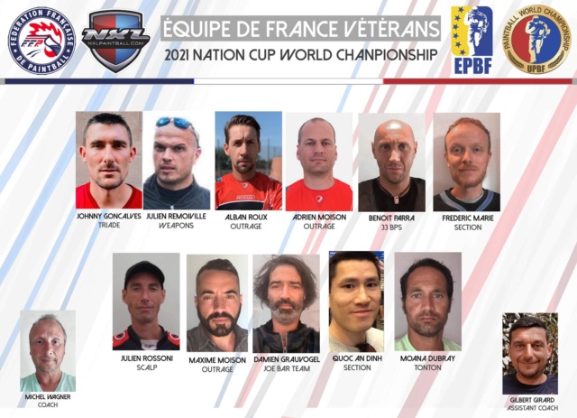 UPBF 2021; Equipe de France Vétérans 21epbf10