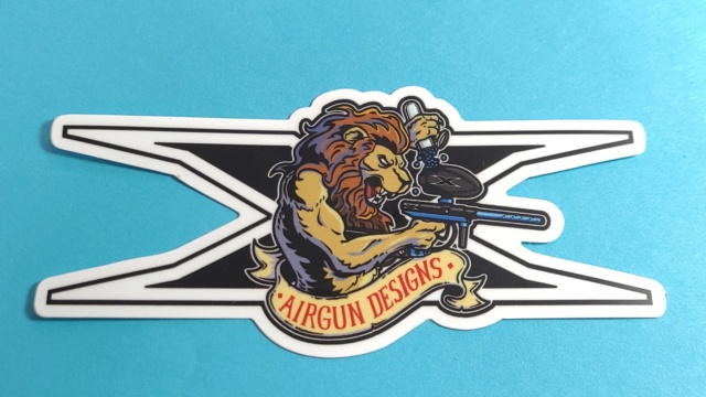 Airgun Designs Stickers 2023 23agd011