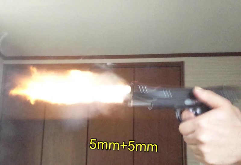 Muzzle flash effects with ZEKE inner pistons. 1810
