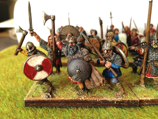 (ADG - HIS) VDS 1/2 armée Vikings / Ages Sombres peinte 28mm 110