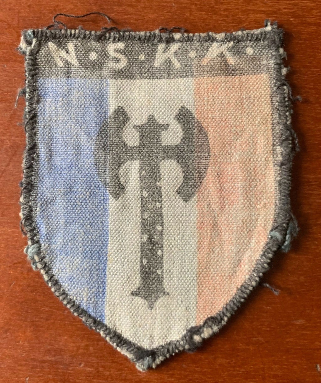 Insigne tissu NSKK Français Nskk110