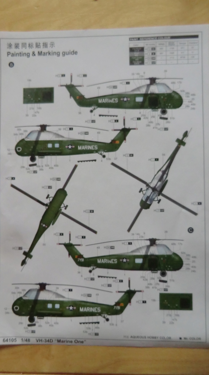 Présentation du VH-34 "Marine One" de MRC-GModels en 1/48,et montage commencé Sikors11
