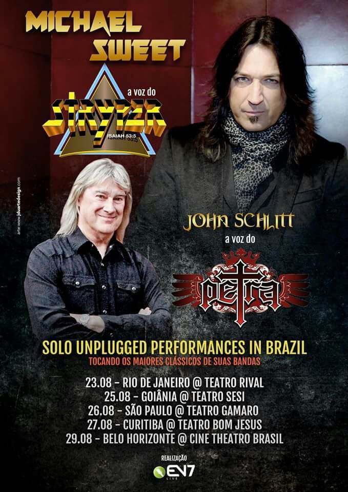 Michael Sweet and John Schlitt - Unplugged performances in Brazil Mj10