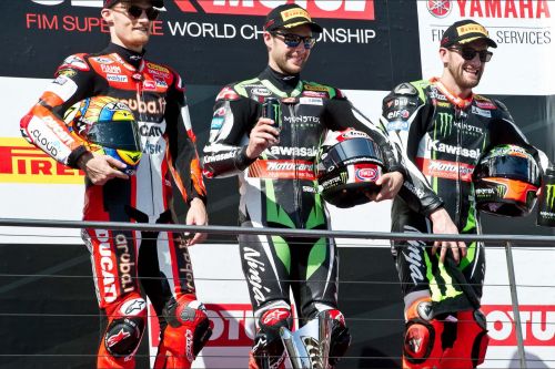 Début du wsbk 2017 dimanche 26 février 2017 Podium10