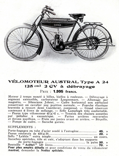 Bicyclette à moteur PS 1924-a10