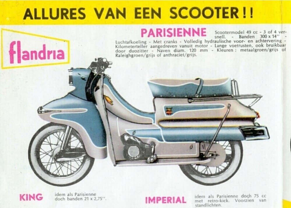 Moteur 75 cc flandria Flandr40