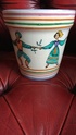 Nice Italian handpainted plant pot - unknown makers mark. Img_2017