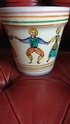 Nice Italian handpainted plant pot - unknown makers mark. Img_2019
