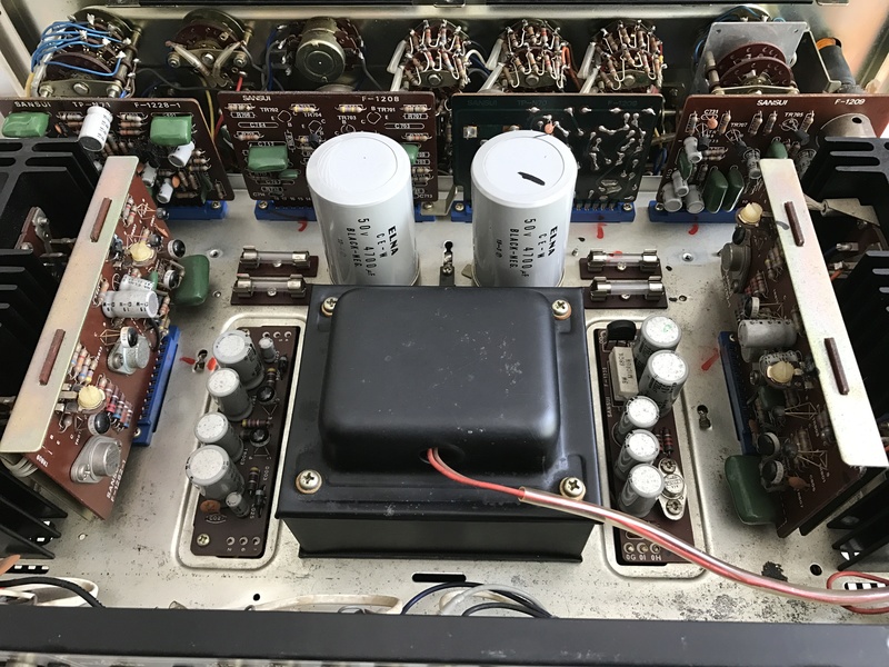 Sold - Sansui AU888 integrated amplifier Img_2312