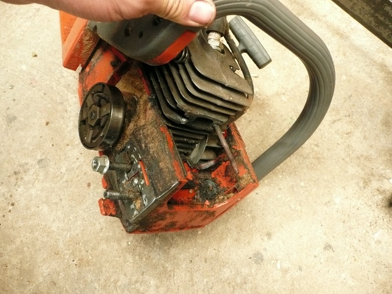 Restauration tronçonneuse husqvarna 45