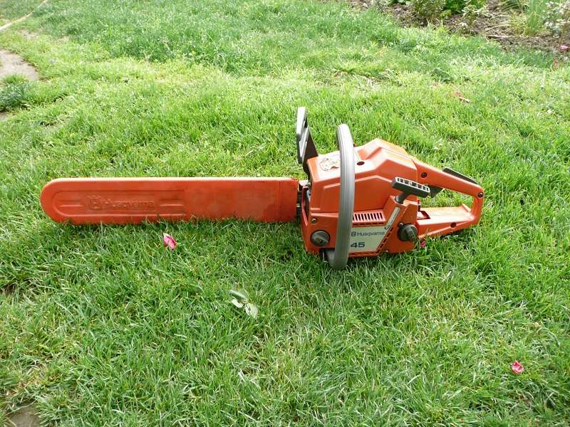 Restauration tronçonneuse husqvarna 45