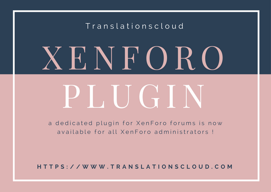 XenForo: Release of a dedicated plugin ! Transl10