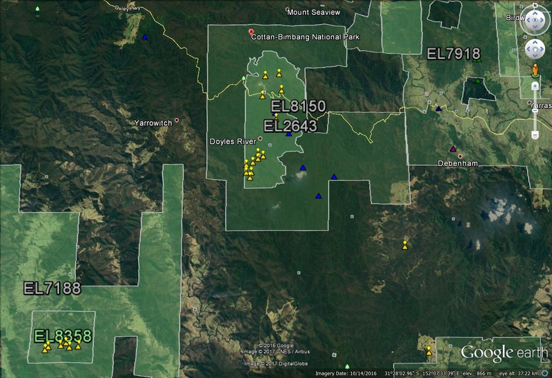 Important opportunity to state your case on Bimbang and Cells national park areas Cottan10