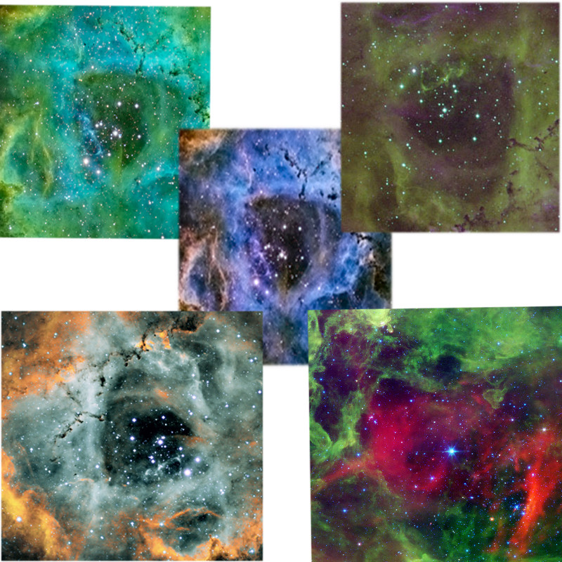 NGC 2244  en L-HOS Divers10