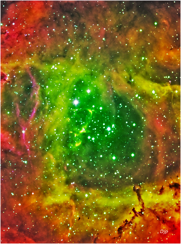 NGC 2244  en L-HOS Ngc22410